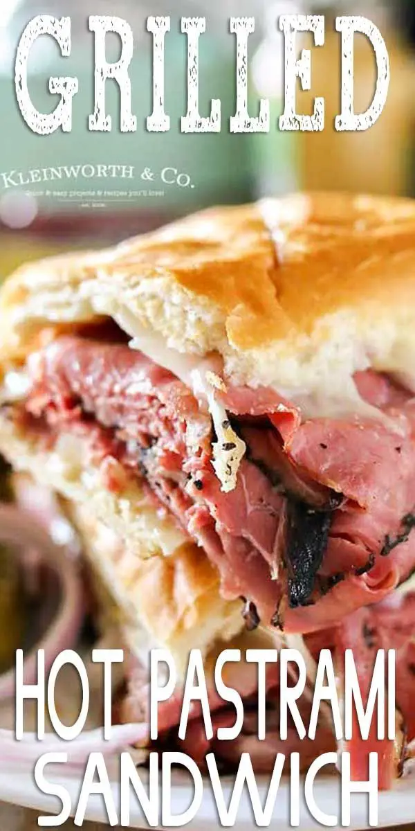 Grilled Hot Pastrami Sandwich