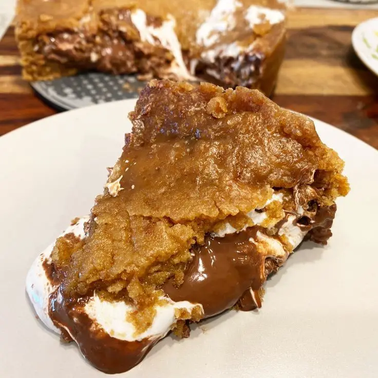 Instant Pot Stuffed S’mores Cake