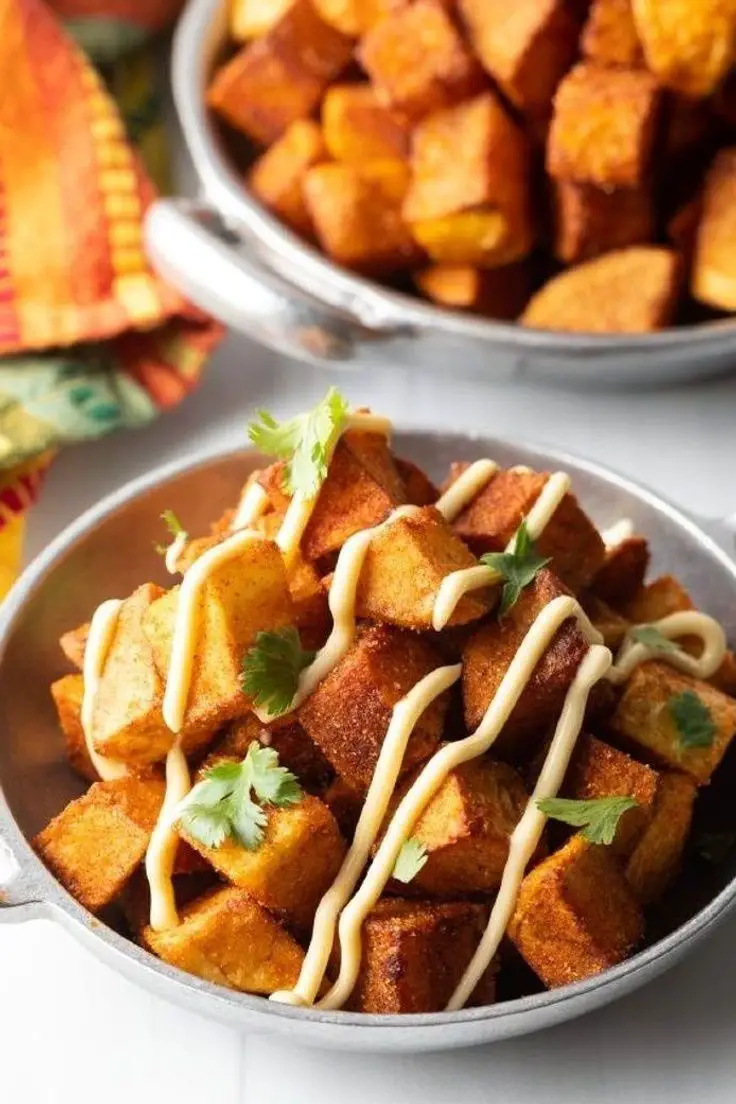 Crispy Patatas Bravas (Mexican Potatoes)