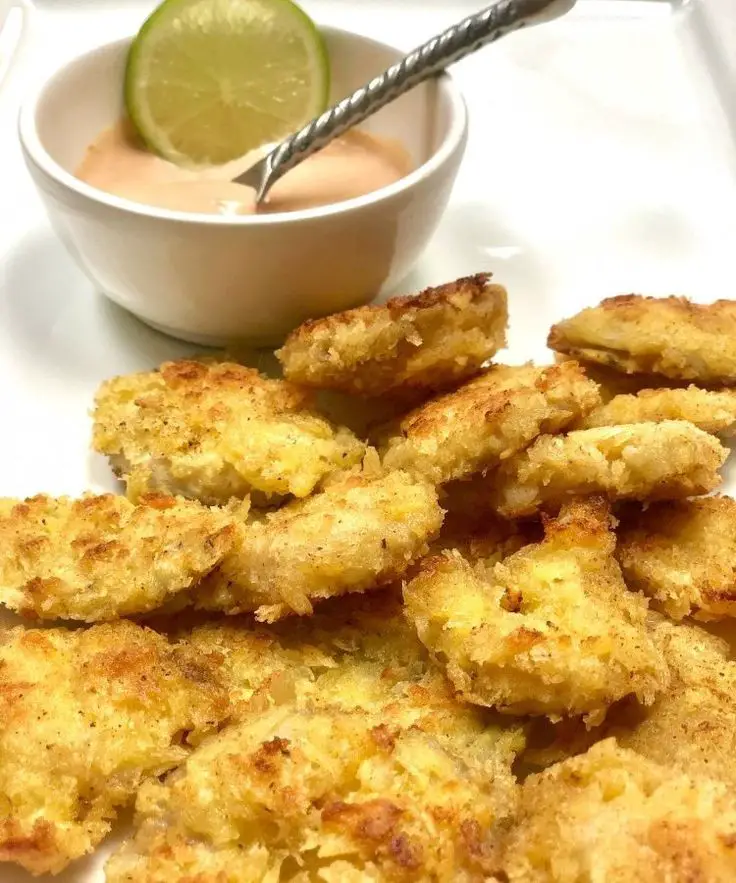 Abalone In Panko Crumbs