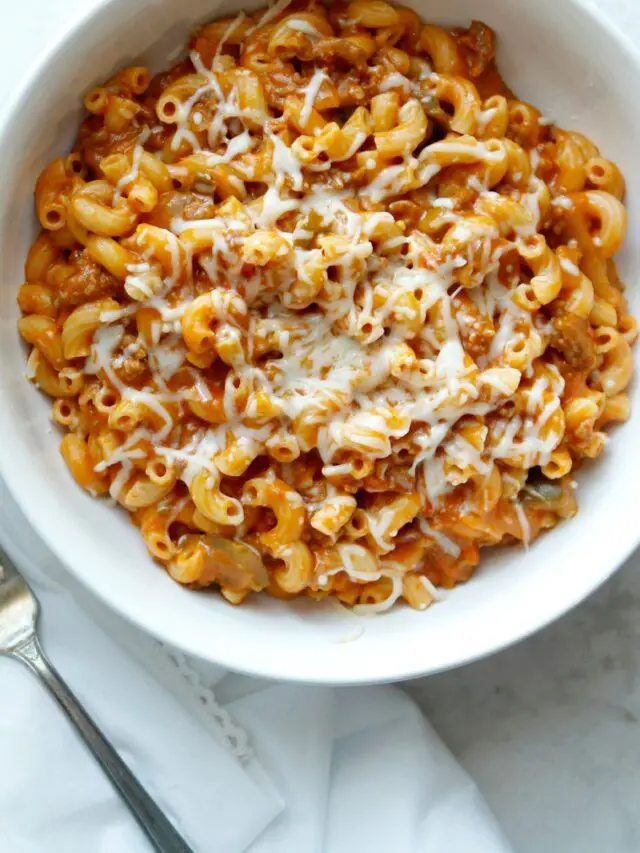 Italian Sausage & Elbow Pasta