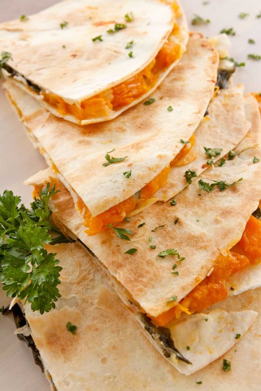 Pumpkin Quesadillas