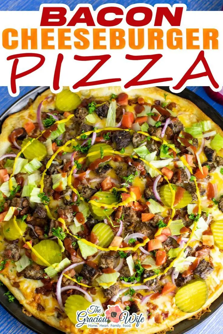 Bacon Cheeseburger Pizza