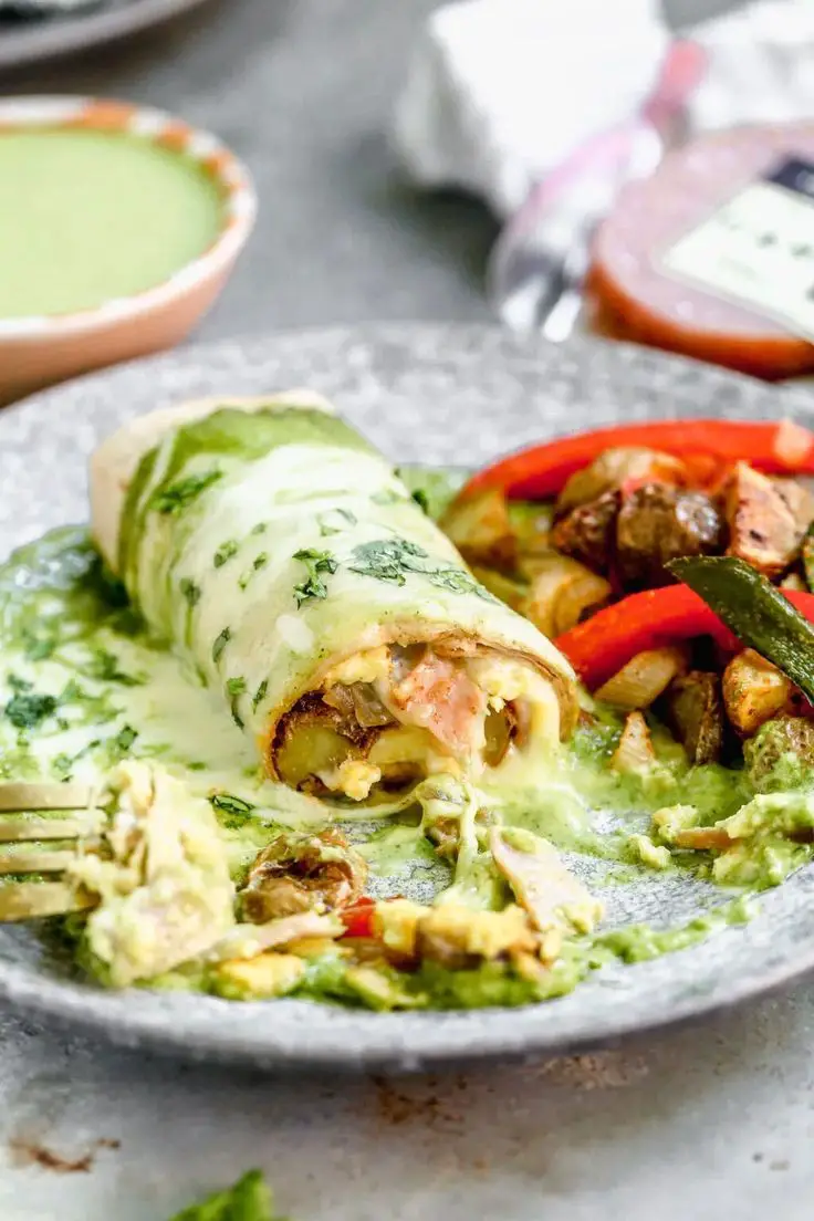 Green Chile Breakfast Burrito