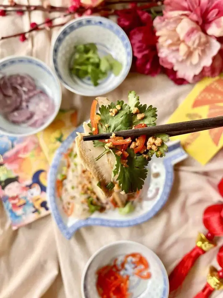 Thai Vermicelli Noodle Salad With Abalone