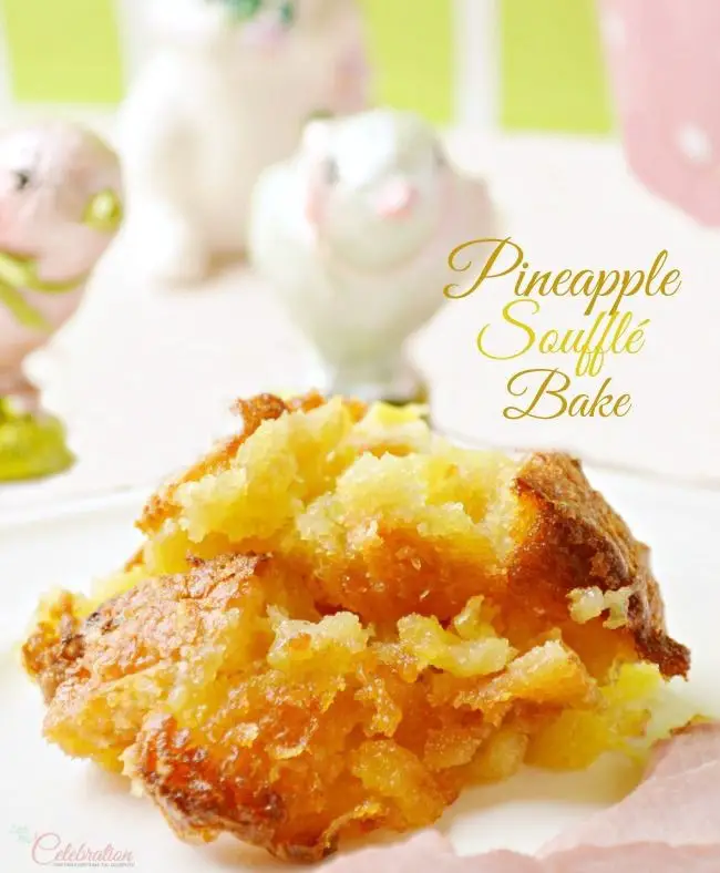 Pineapple Souffle Bake