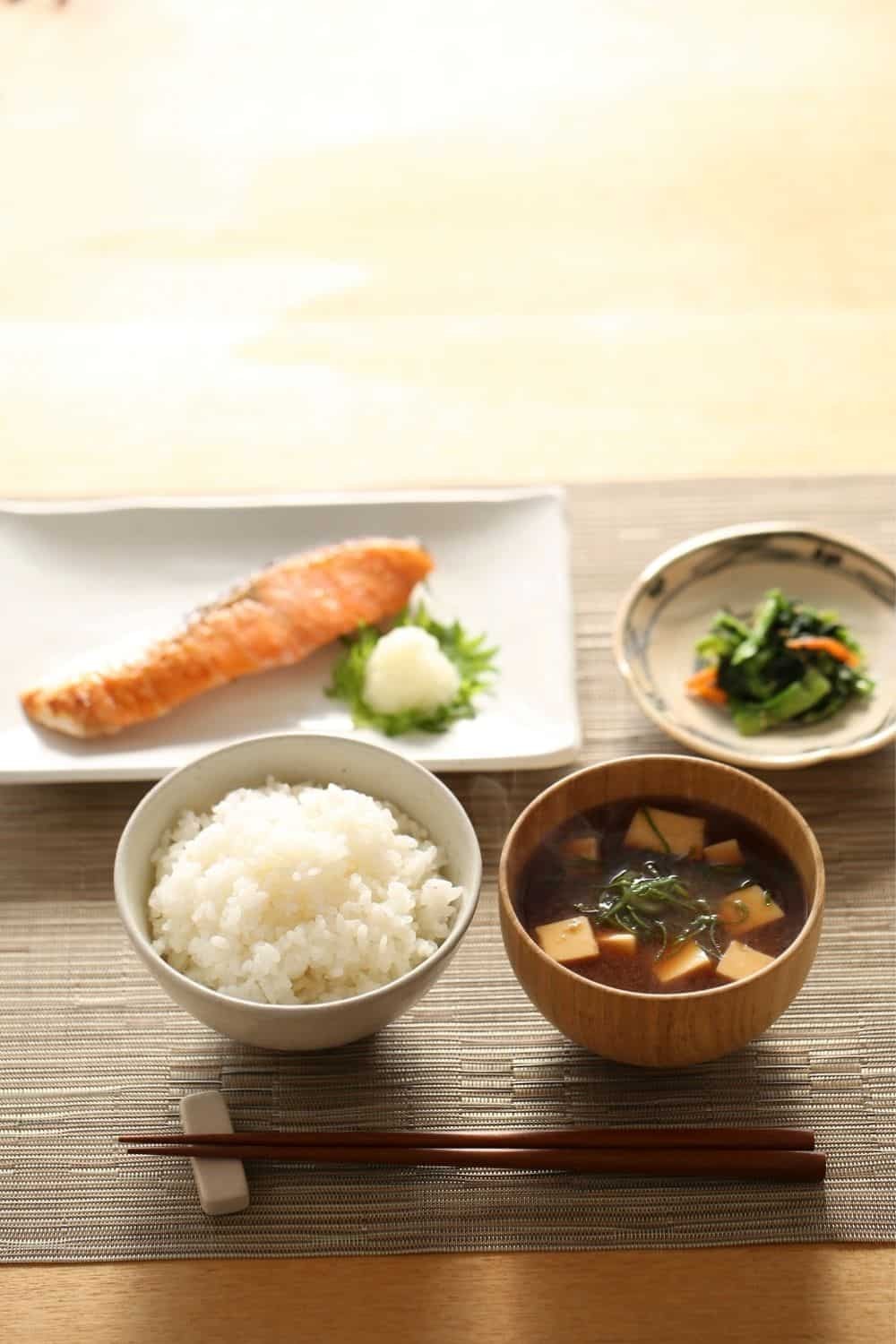 Healthy Japanese Breakfast