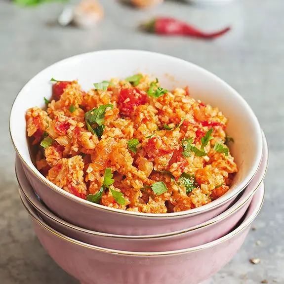 Spicy Cauliflower Rice