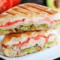 Turkey, Bacon, And Avocado Panini