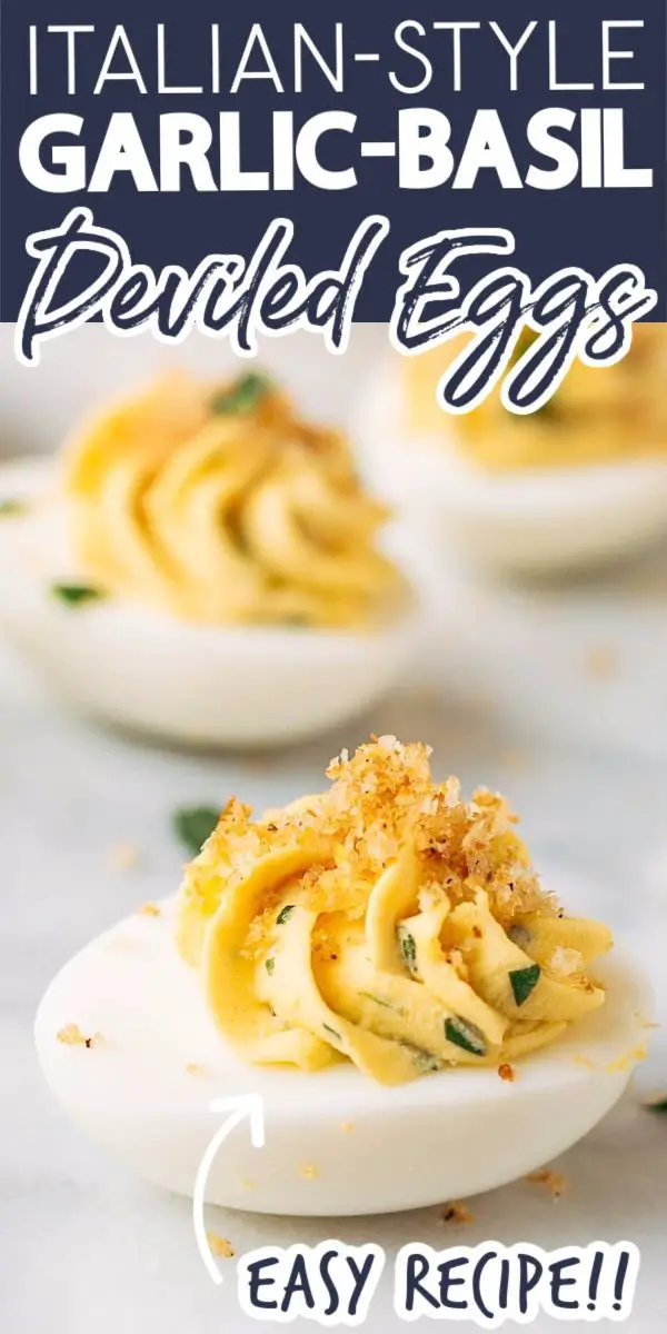 Italian Deviled Eggs