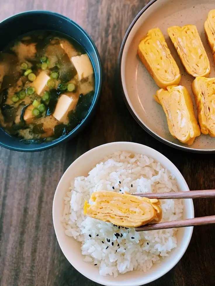 Tamagoyaki & Miso Soup