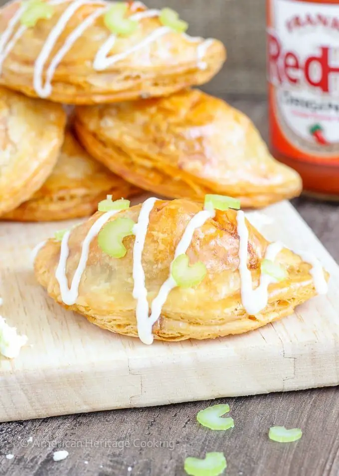 Buffalo Chicken Blue Cheese Hand Pies