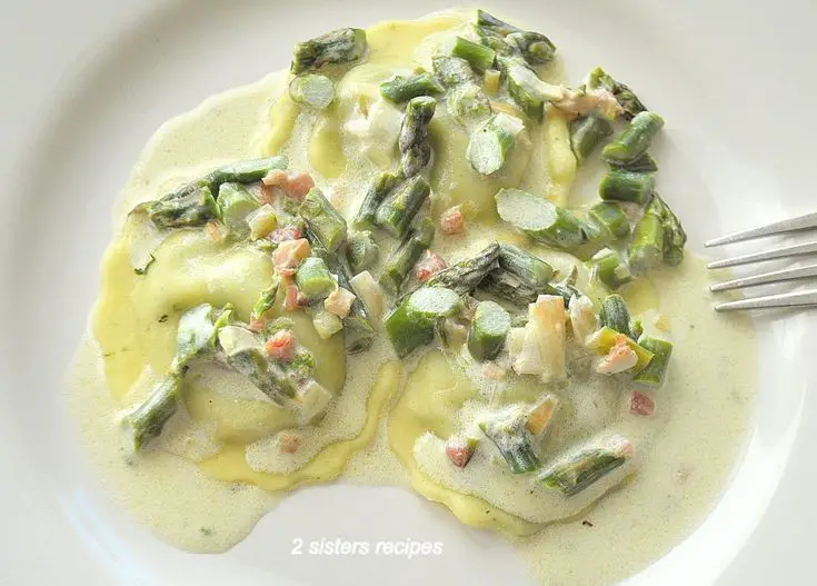 White Cream Asparagus Sauce