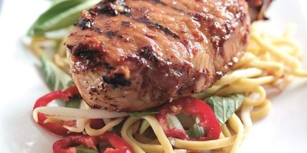 Teriyaki Pork Steaks With Soy Sauce