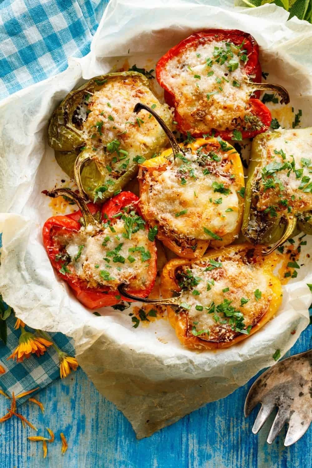 Meatloaf Mac And Cheese Stuffed Peppers