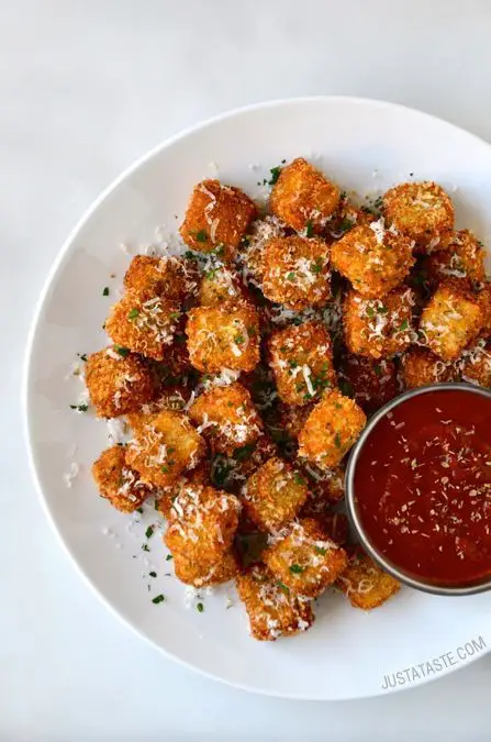 Eggplant Parmesan Bites