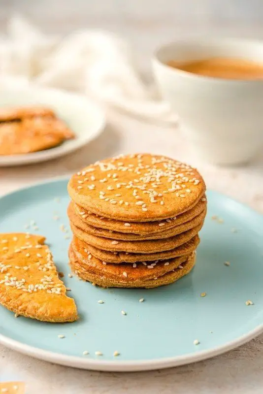 Champurradas-Sesame Seed Cookies