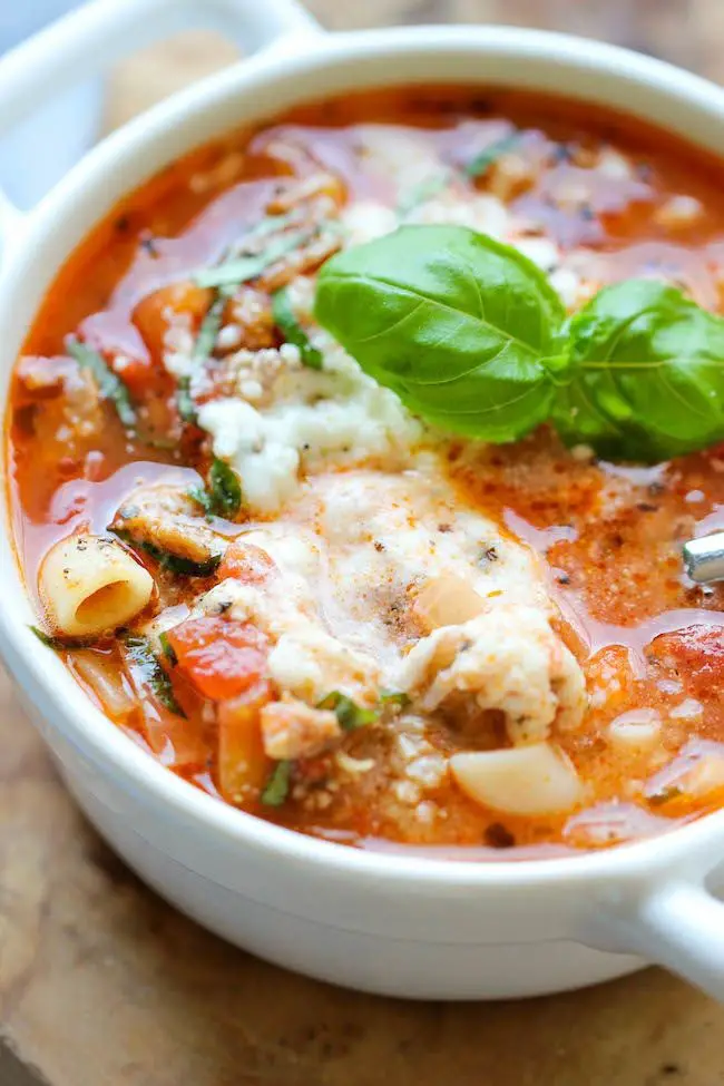 Lasagna Soup