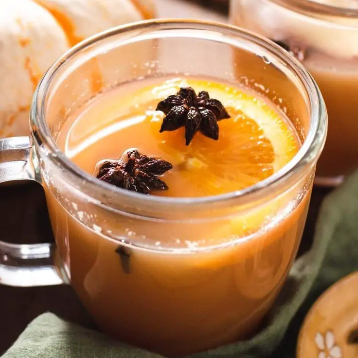 Mulled Cider With Bourbon