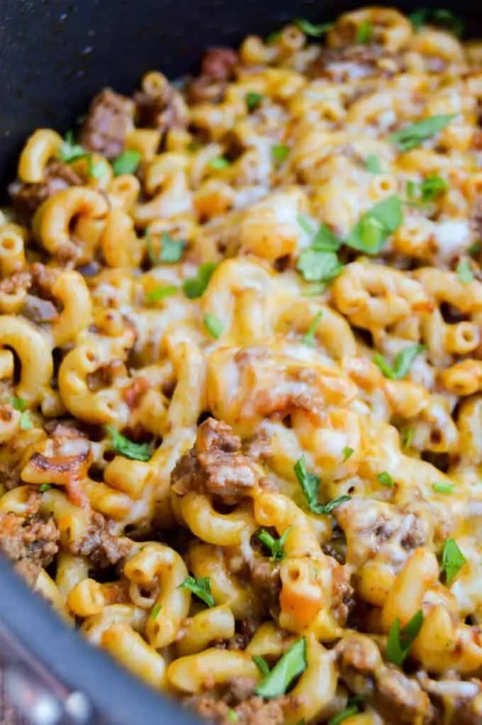 One Pan Taco Pasta