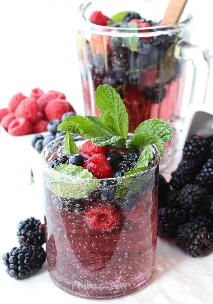 Blackberry Vodka Punch