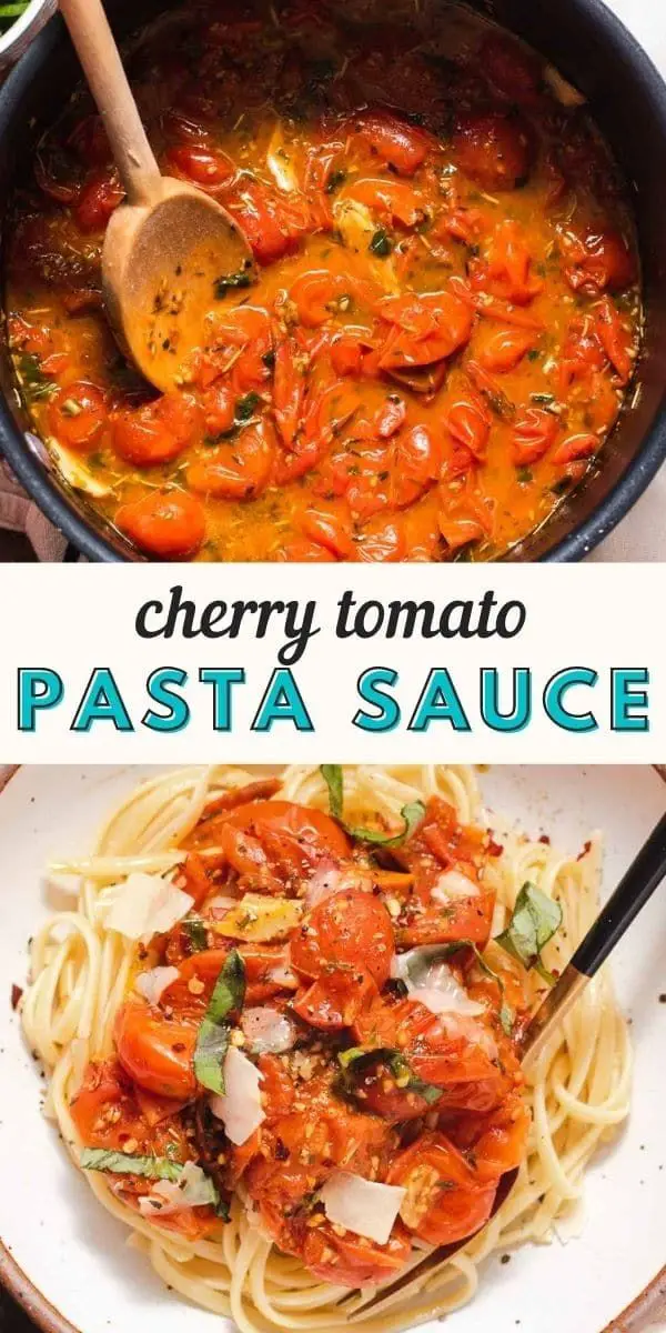 Herby Cherry Tomato Pasta Sauce