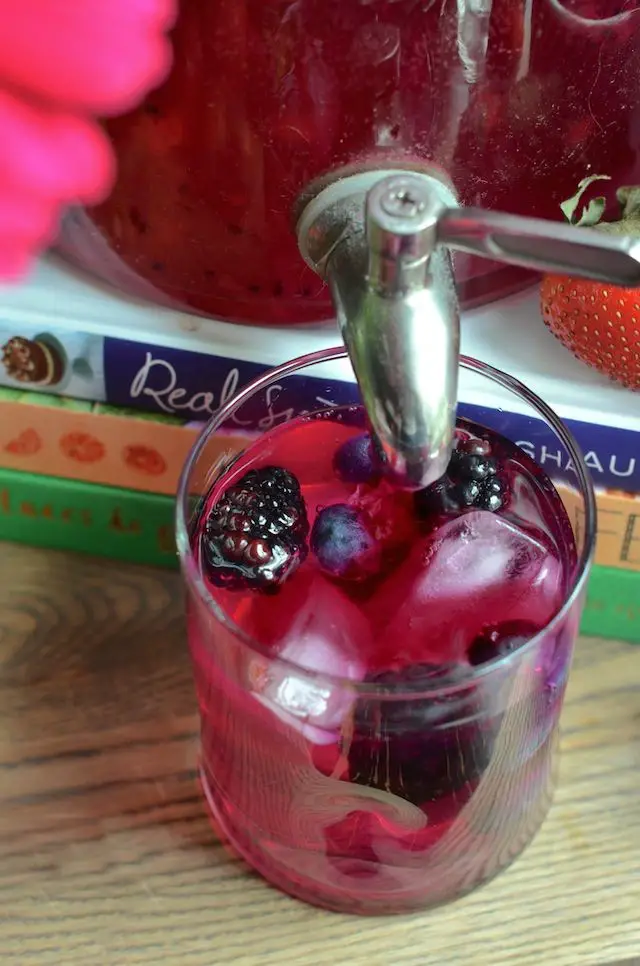 Mixed Berry Vodka Party Punch