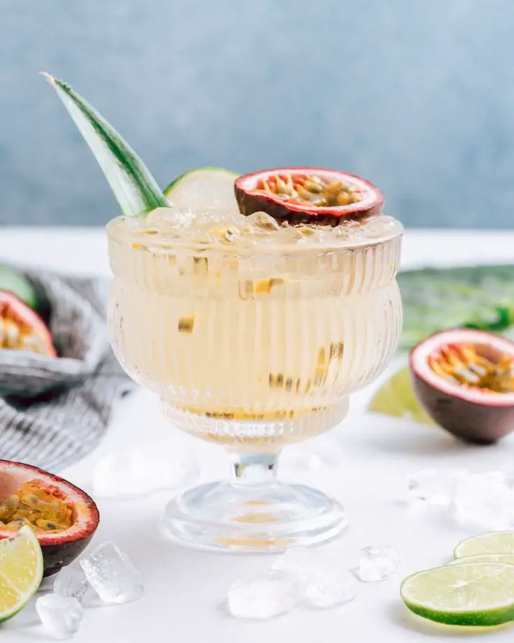 Mezcal Passion Fruit Cocktail