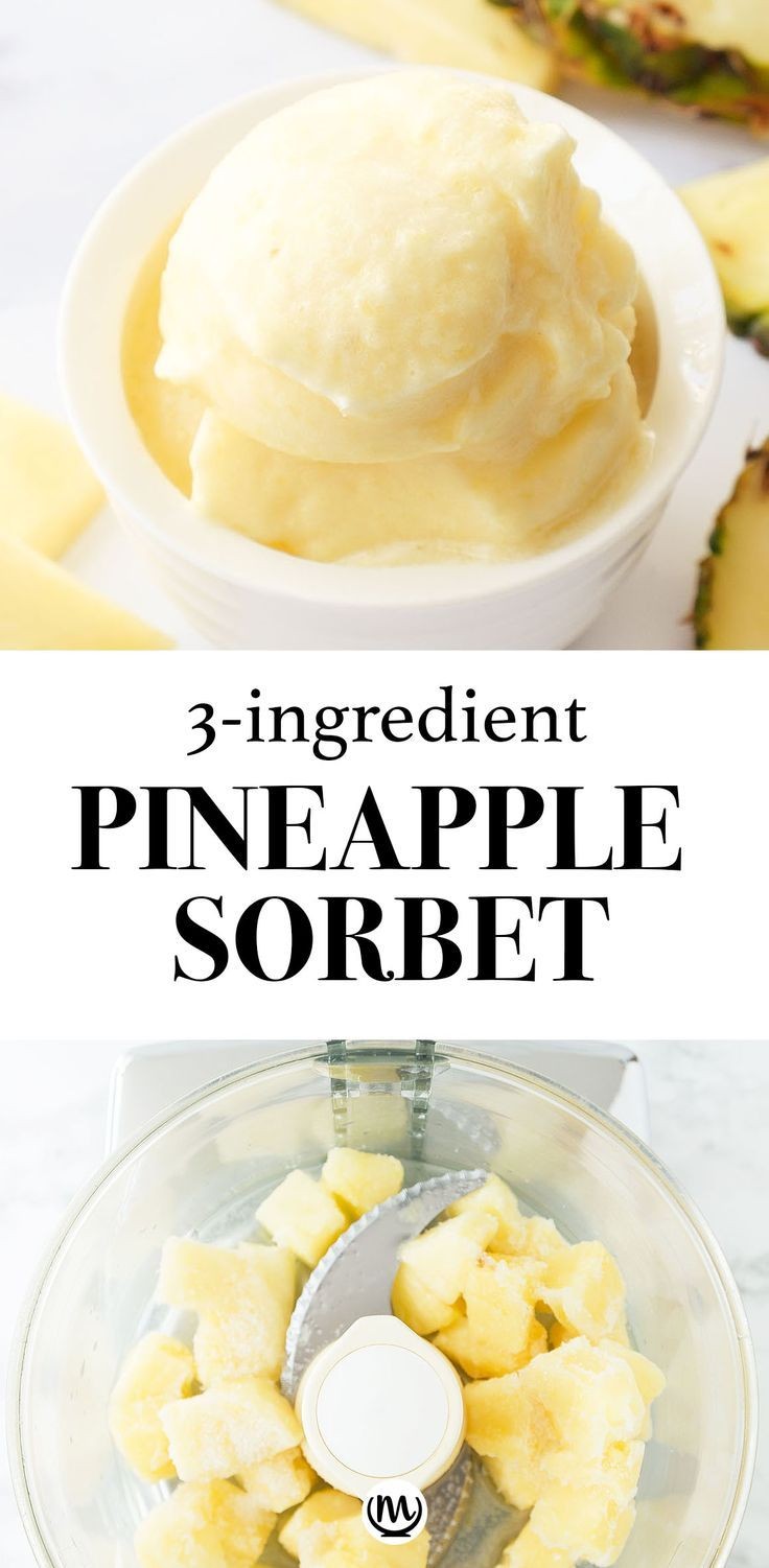 Pineapple Sorbet