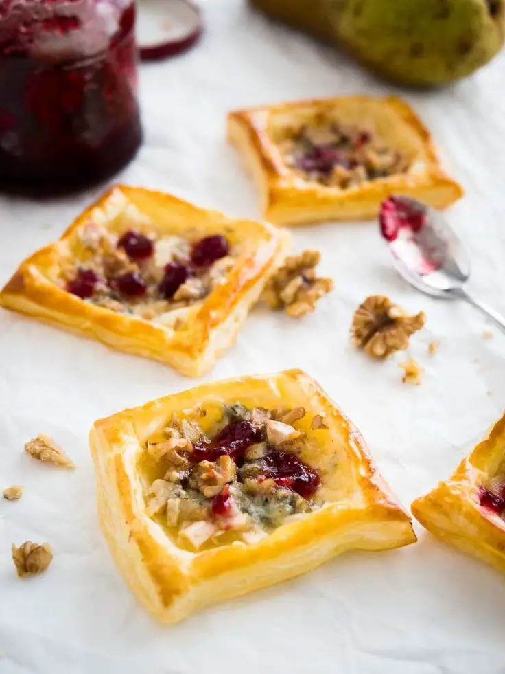 Pear & Gorgonzola Mini Tartlets