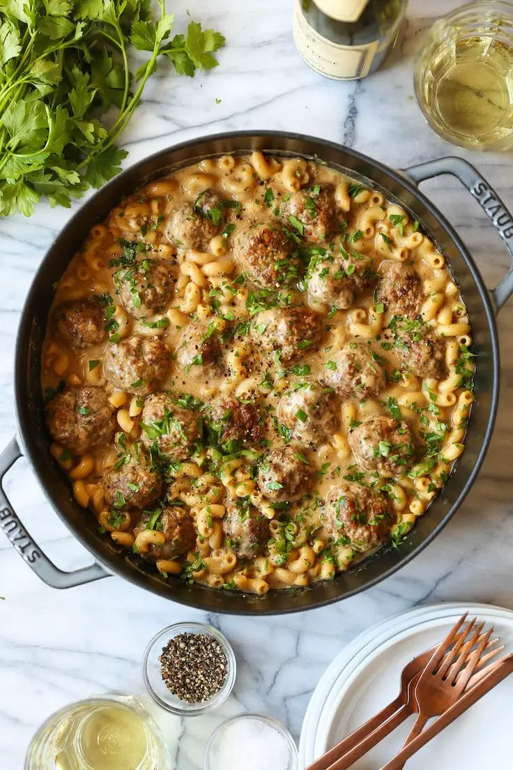 Swedish Meatball Pasta