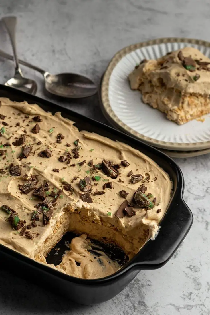 Peppermint Crisp Tart