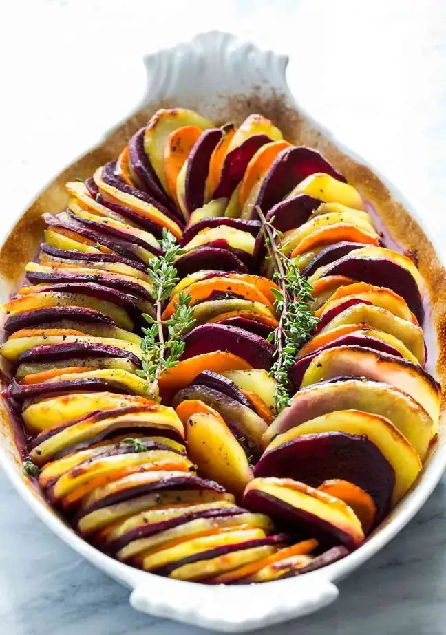 Sweet Potato And Yukon Gold Bake