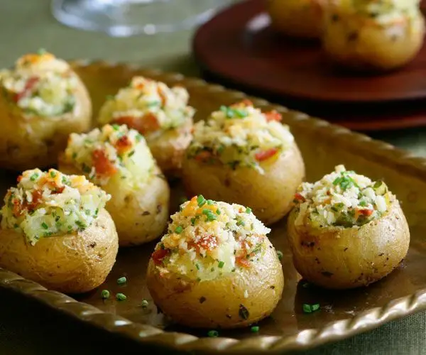 Tiny Twice-Baked Potatoes