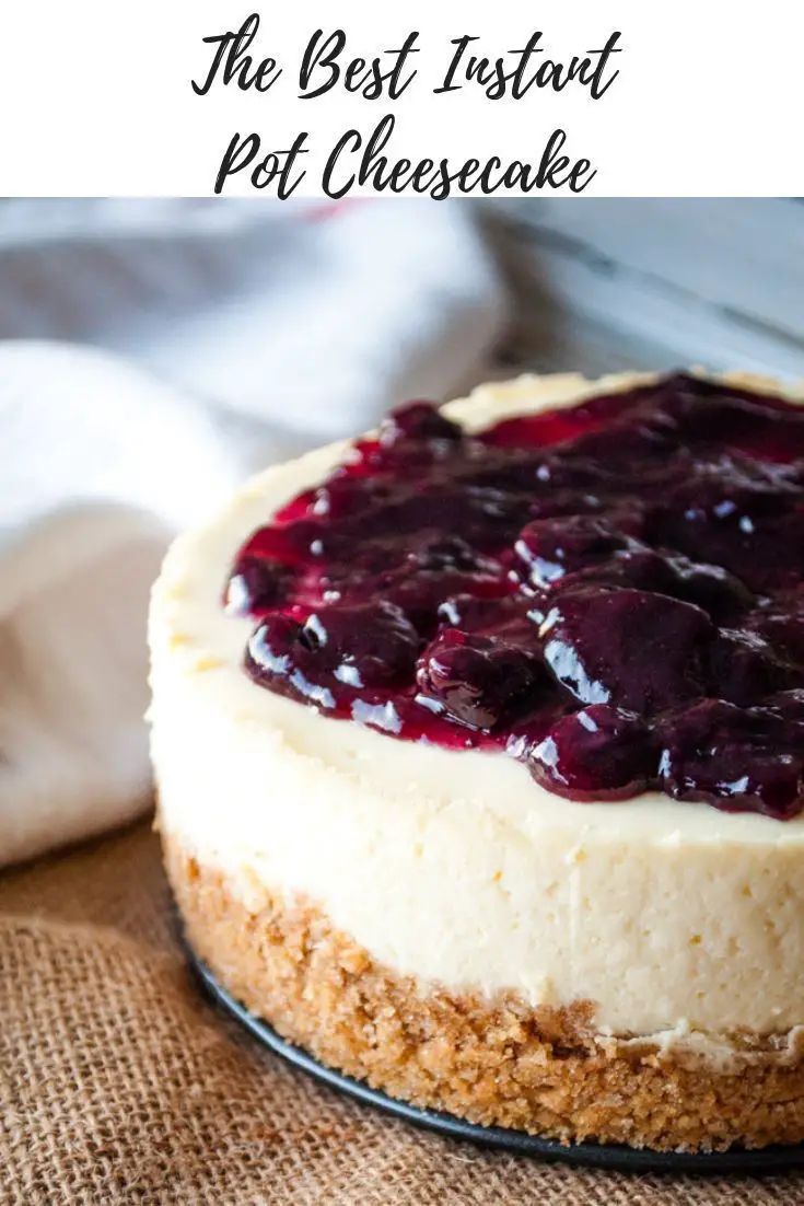 Instant Pot Cheesecake