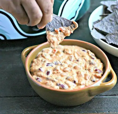 3-Ingredient Slow Cooker Creamy Salsa Dip