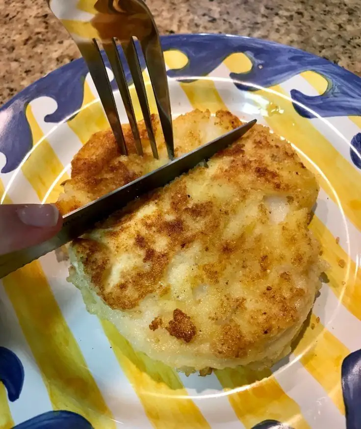 Potato Crusted Squid Steaks