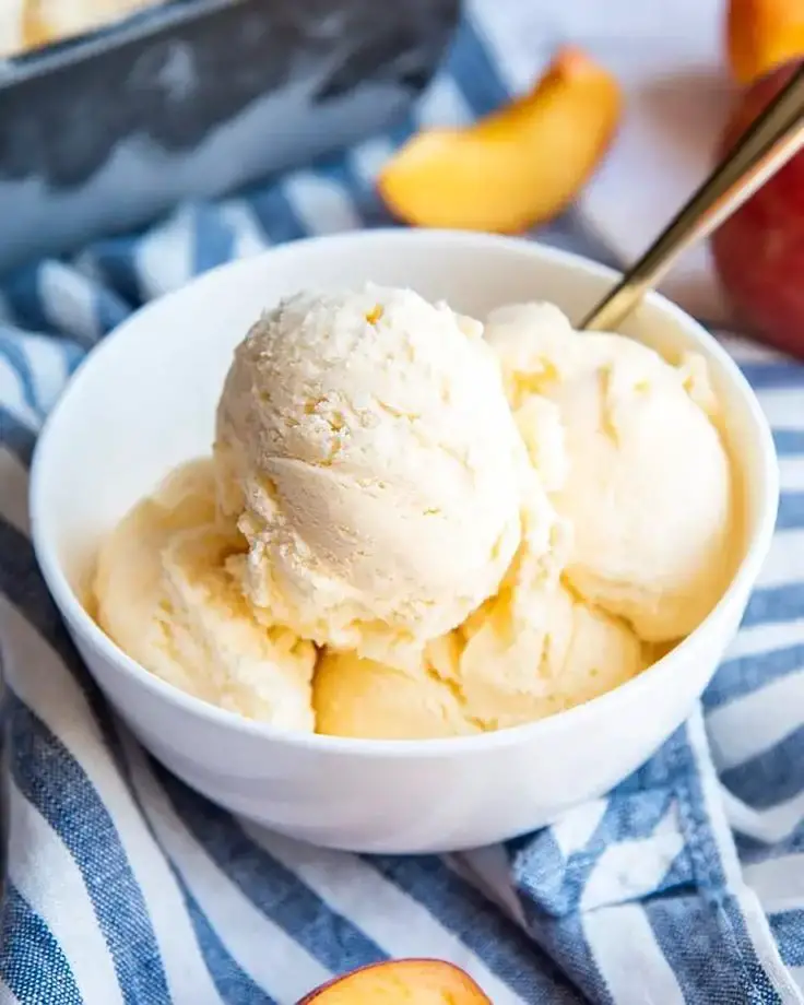 Peach Ice Cream