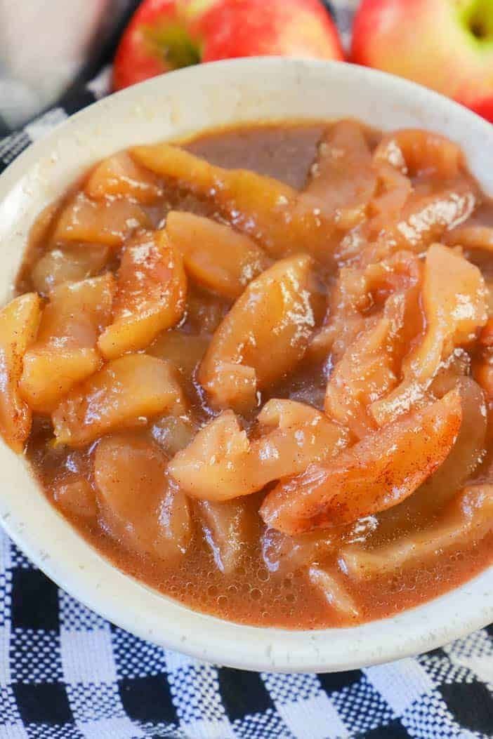 Slow Cooker Fried Apples