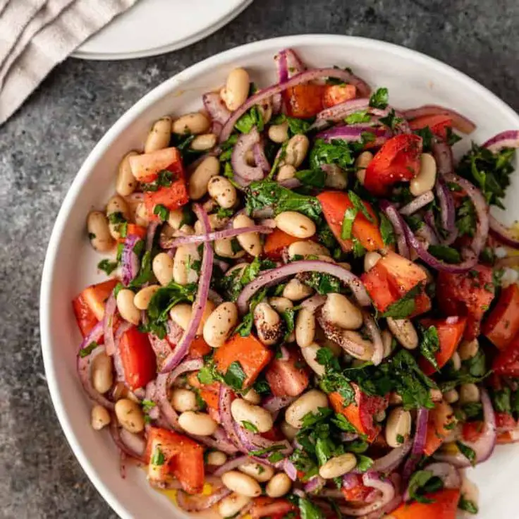 White Bean Salad (Piyaz)