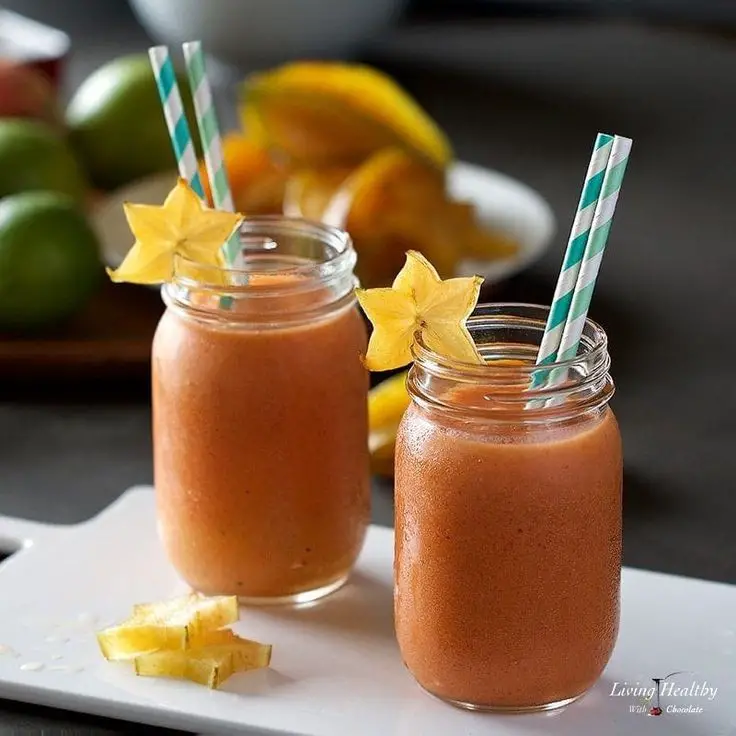 Starfruit Mango Smoothie