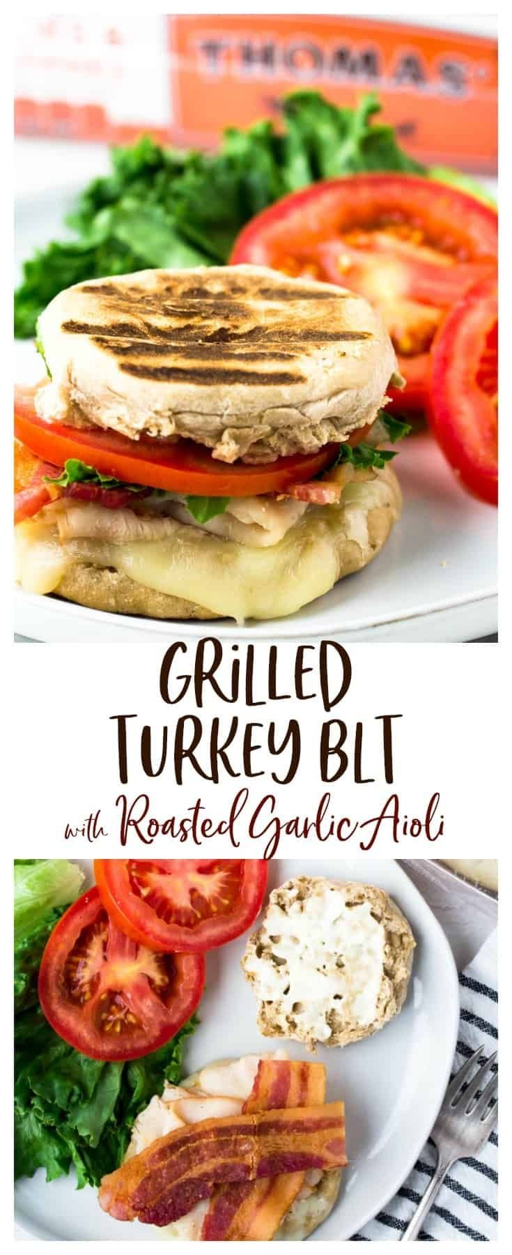 Grilled Turkey BLT Sandwich