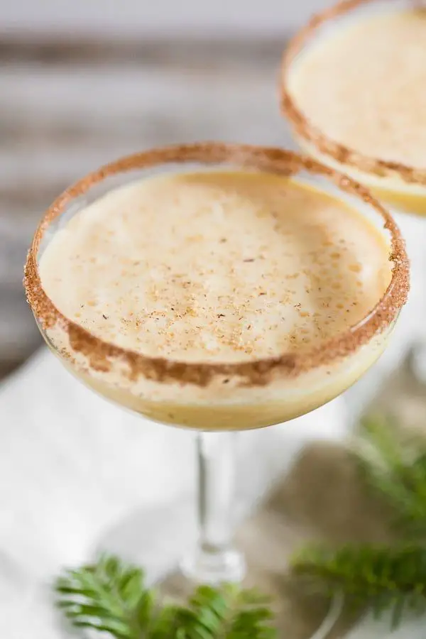 Eggnog Martini