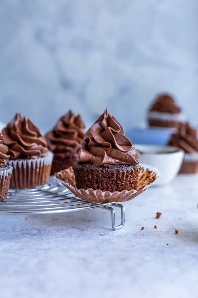 Chocolate-Filled Cupcakes