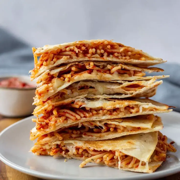 Spaghetti Quesadilla