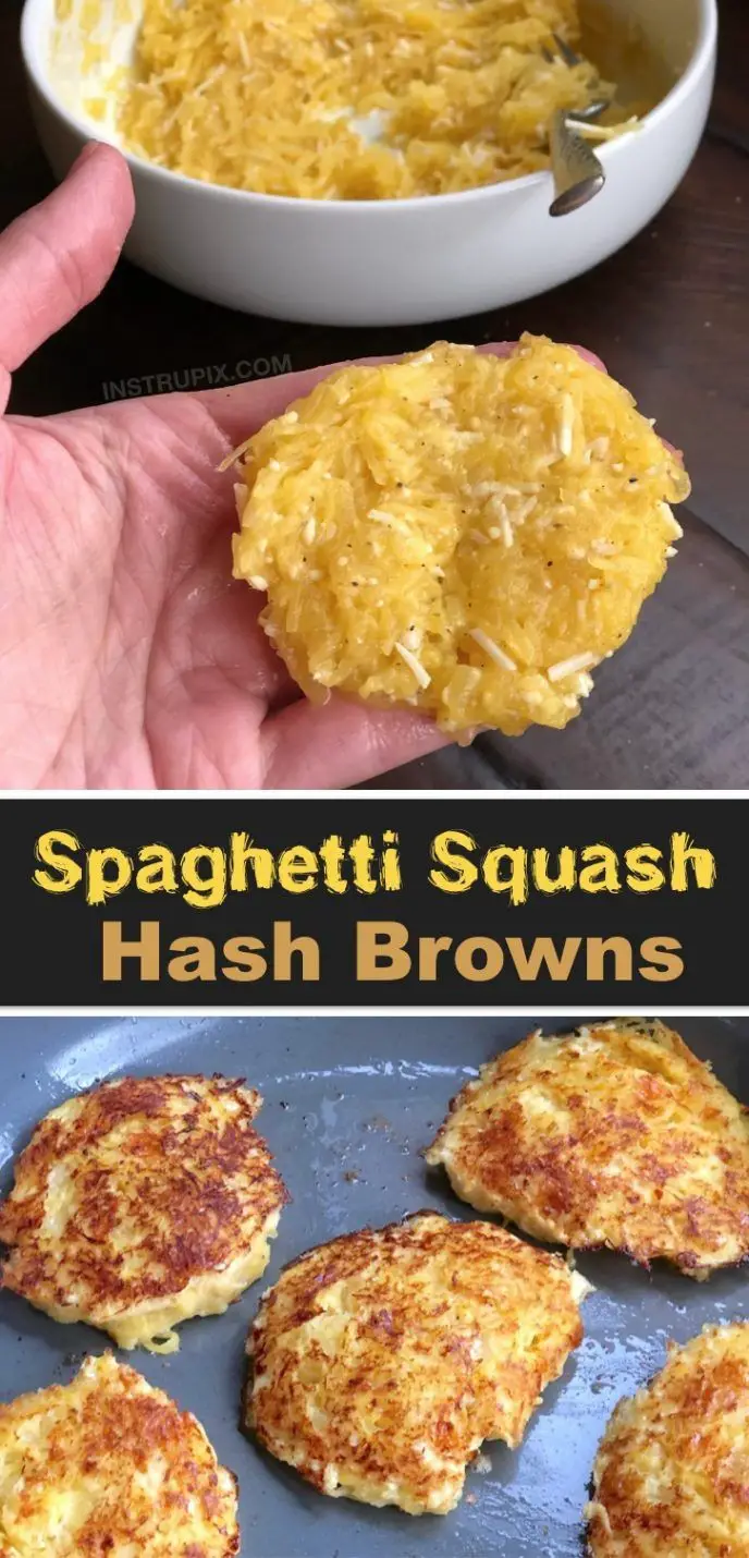 Spaghetti Squash Hash Browns