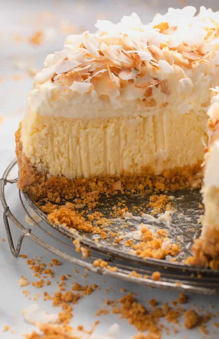 Creamy Coconut Cheesecake