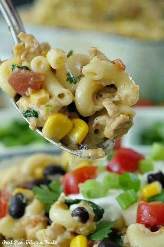 Southwest Chicken Pasta Salad