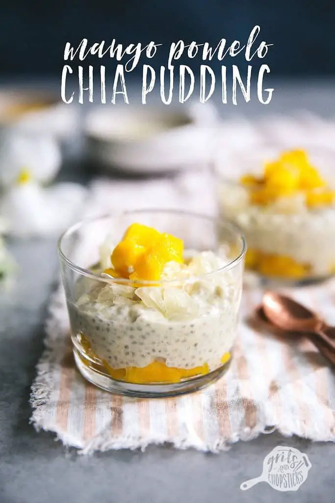 Mango Pomelo Chia Pudding