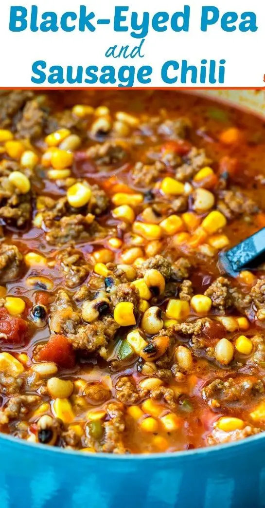 Black-Eyed Pea & Sausage Chili